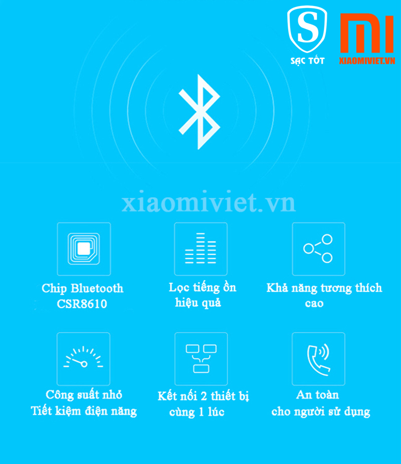 Tai nghe Bluetooth Xiaomi – Mi Bluetooth 2.0