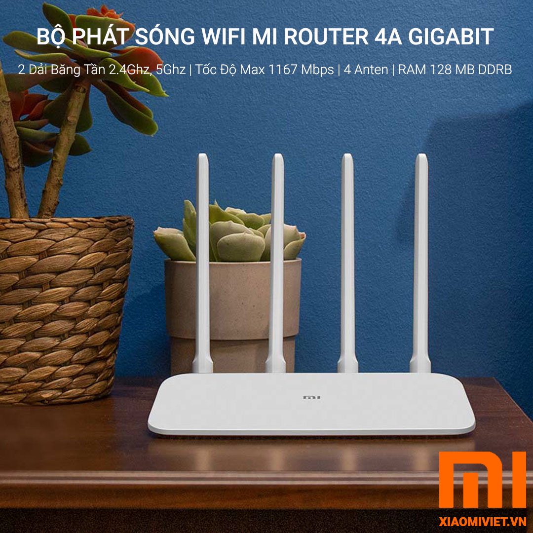 Bộ Phát Sóng Wifi Mi Router 4A Gigabit Enthernet
