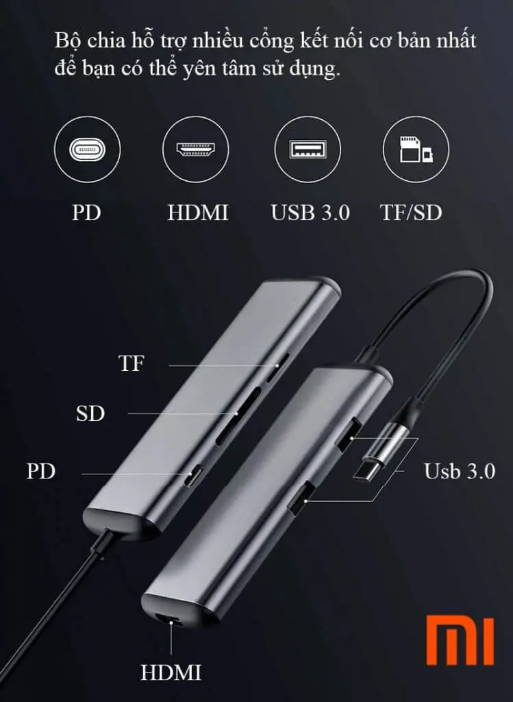 Bộ Chia USB Type - C HDMI Nhiều Cổng - Chọn lựa tốt nhất cho bạn