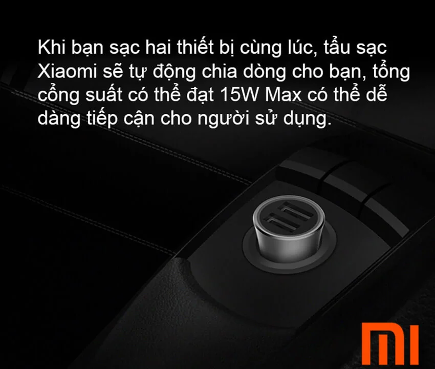 Củ Sạc Trên Ô Tô Xiaomi