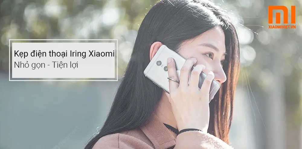 Kẹp điện thoại Xiaomi Iring tiện lợi