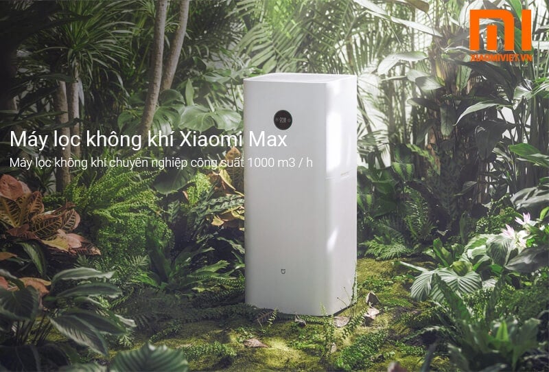 Không khí sạch là chìa khóa cho sức khỏe Xiaomi Mi Air Purifier Max 