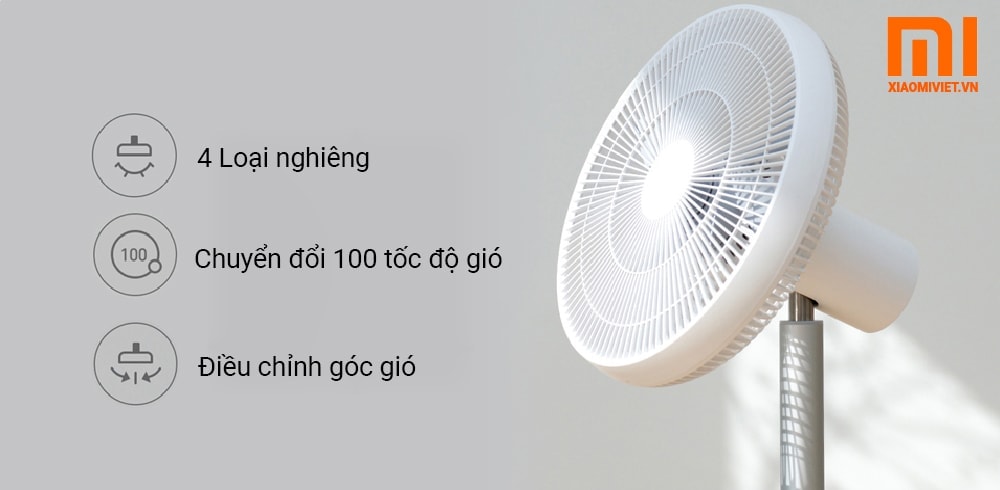 Làn gió mát thiên nhiên trong tầm tay với Quạt Điện Thông Minh Xiaomi Mi Smart Fan Gen 2S 
