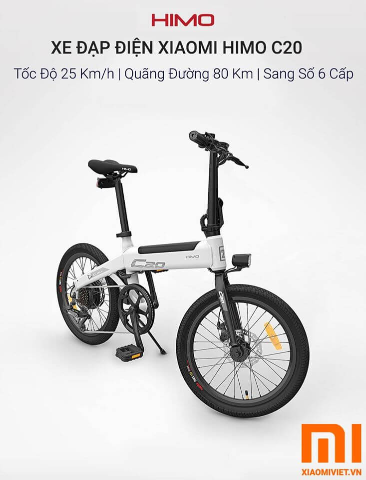 xe đạp điện xiaomi HIMO C20
