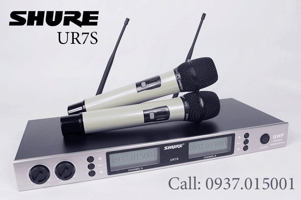 Micro karaoke Shure UR7S