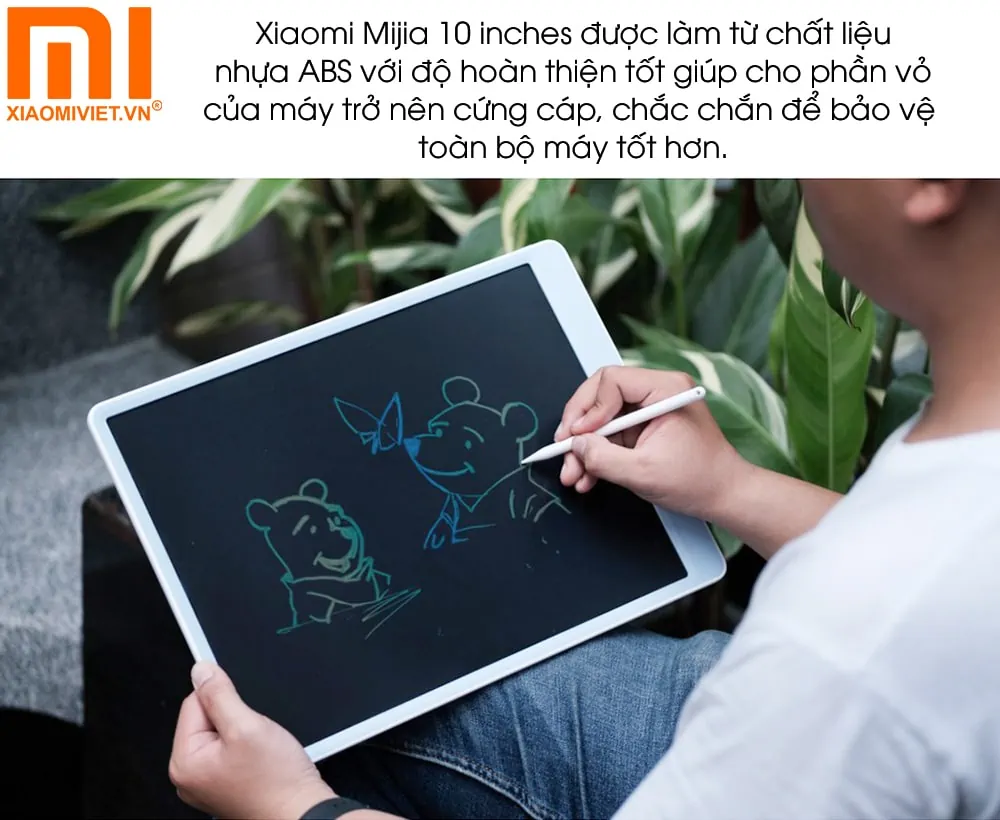 Bảng vẽ điện tử Xiaomi Mijia được thiết kế đơn giản, màu sắc trang nhã và vô cùng tiện dụng. Nếu bạn cần một sản phẩm vừa có thể giúp bạn vẽ, vừa có thể ghi chép, ghi nhớ thông tin, Xiaomi Mijia là một lựa chọn tuyệt vời. Ảnh liên quan sẽ giúp bạn hình dung rõ hơn về sản phẩm này.