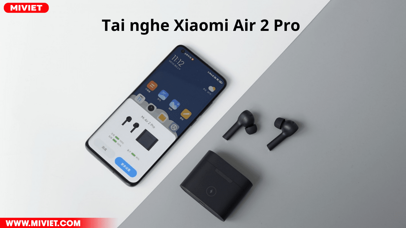 Xiaomi Air 2 Pro có thể kết nối với smartphone