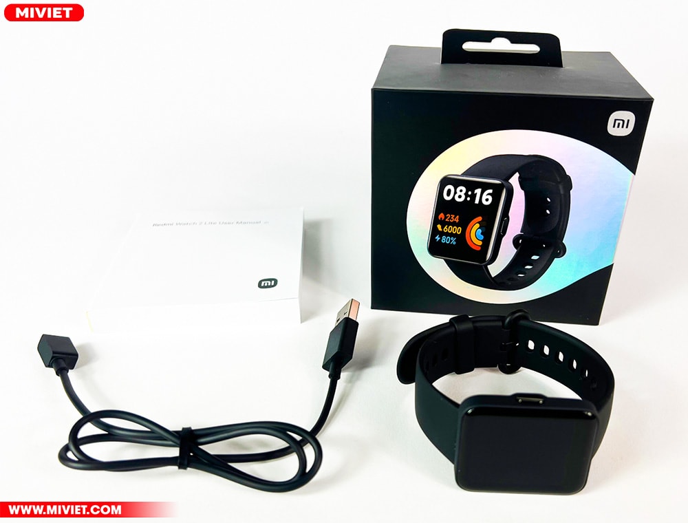 Bộ sản phẩm đầy đủ Redmi Watch 2 Lite