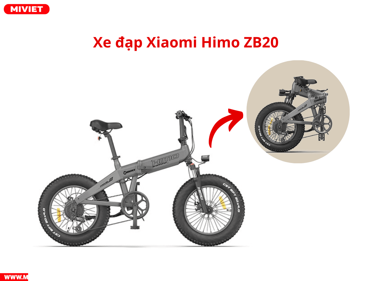 Xe đạp điện trợ lực điện địa hình Himo ZB20