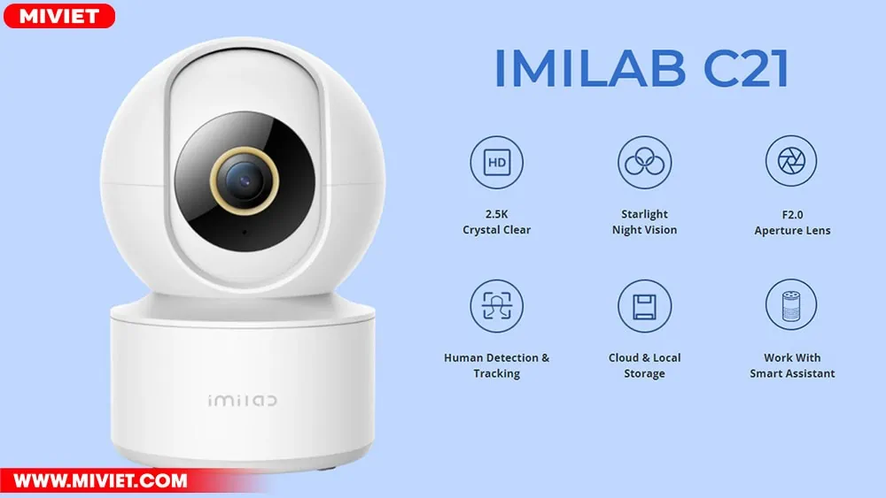 Camera giám sát Xiaomi Imilab C21 - Bản quốc tế