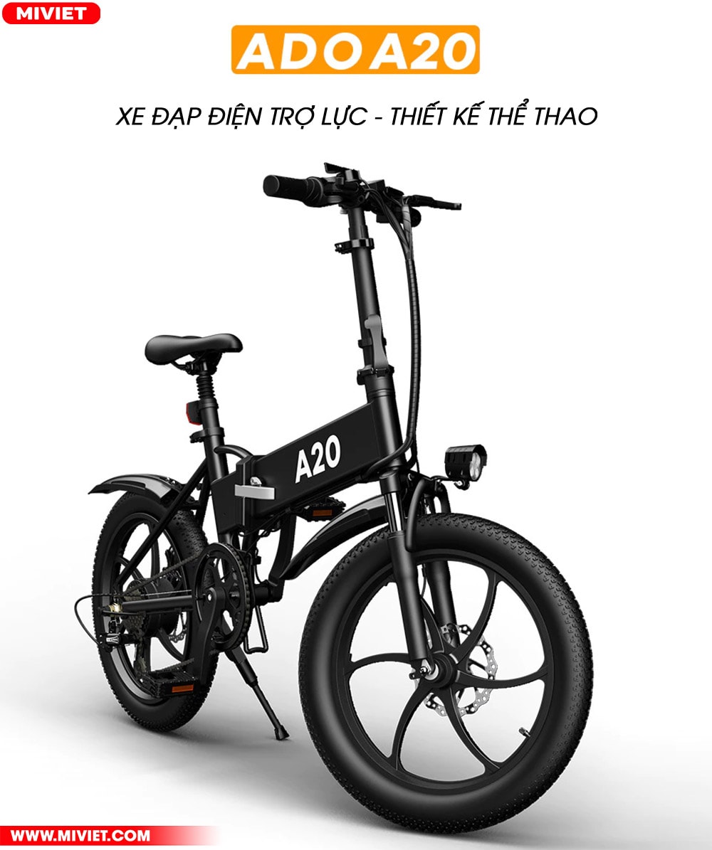 Xe đạp trợ lực điện ADO A20 - Quốc Tế
