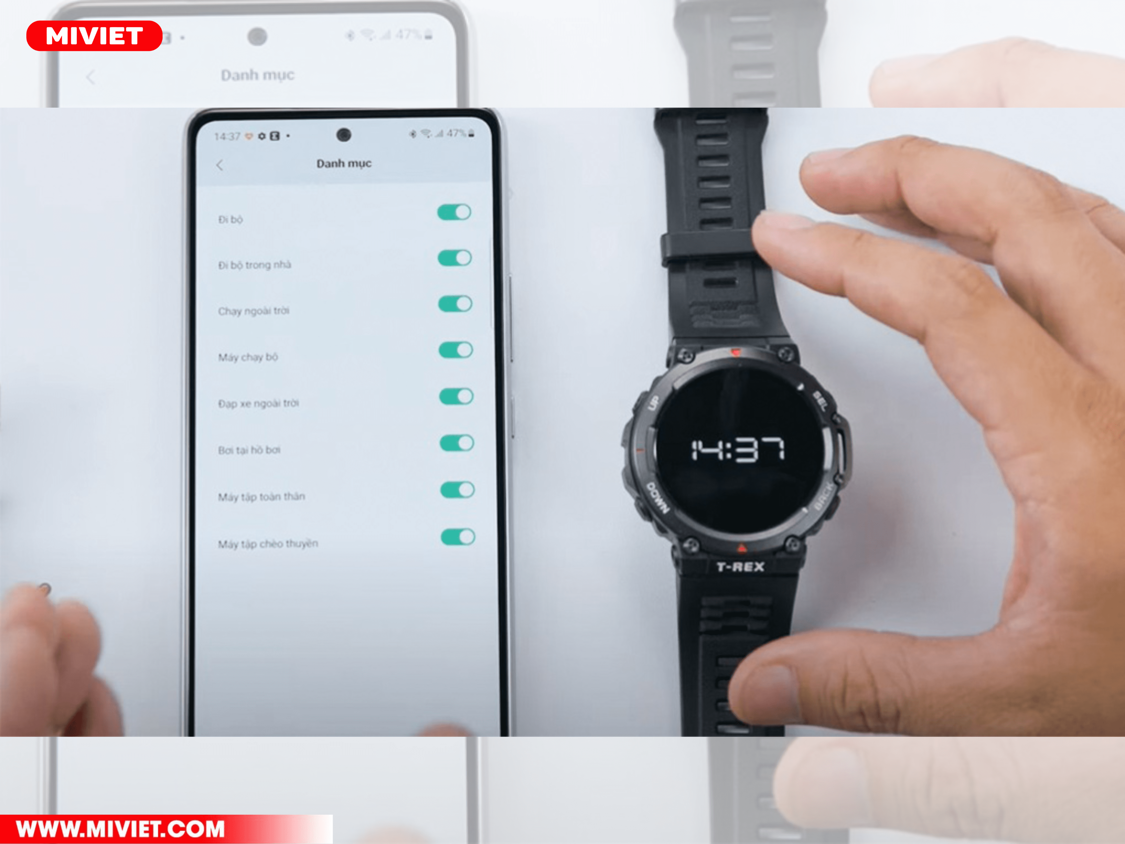 Đồng hồ có thể kết nối App thông minh