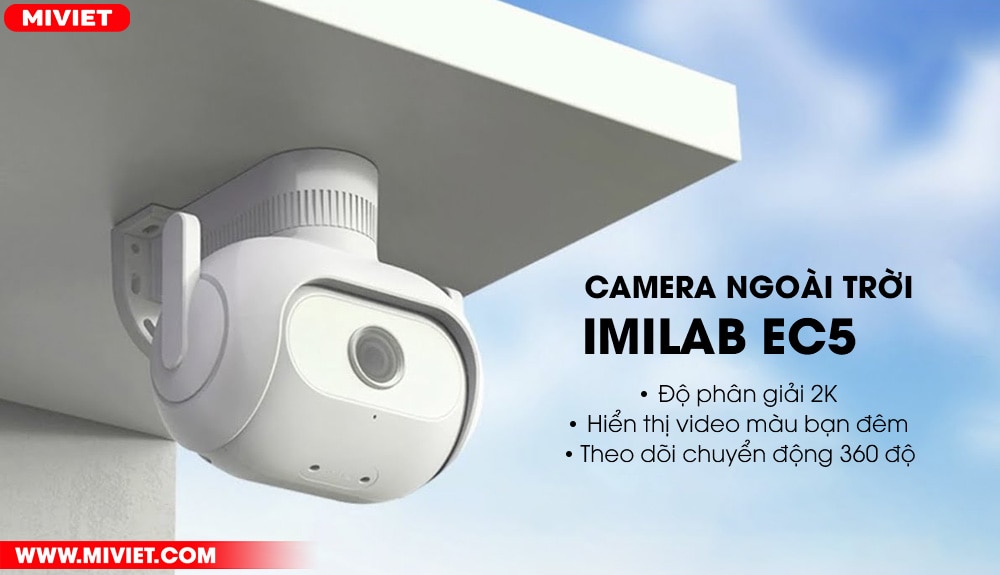 Camera ngoài trời Imilab EC5 - Phiên bản quốc tế 2022