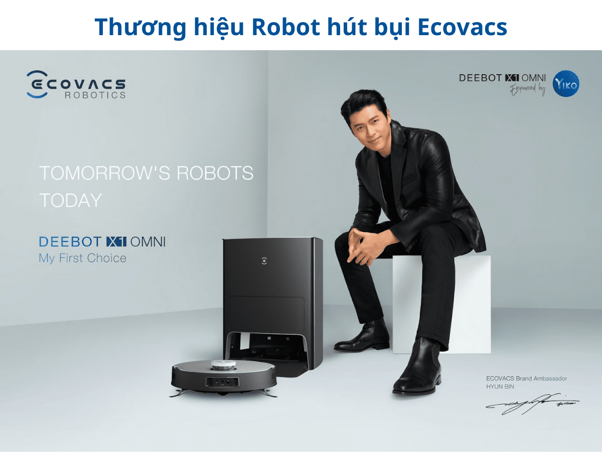 Giới thiệu về Robot hút bụi thương hiệu Ecovacs