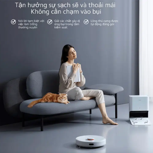Robot Hút Bụi Lau Nhà Xiaomi Vacuum Mop X10
