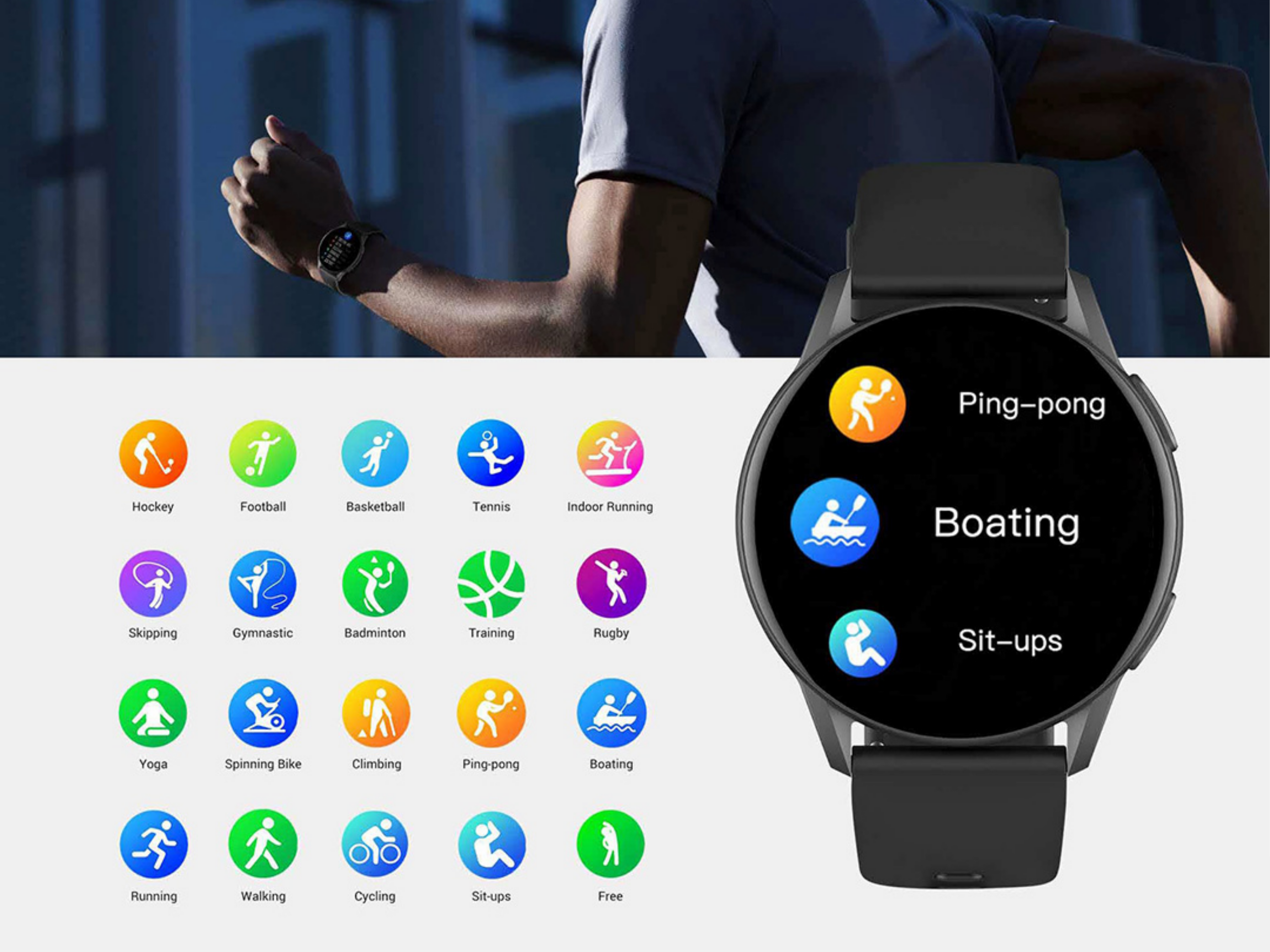 Đồng hồ Kieslect Smart Watch K11 theo dõi sức khỏe mỗi ngày